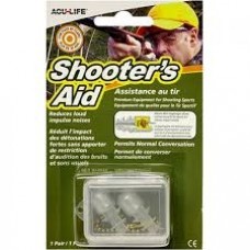 Shooter's aid ear plugs